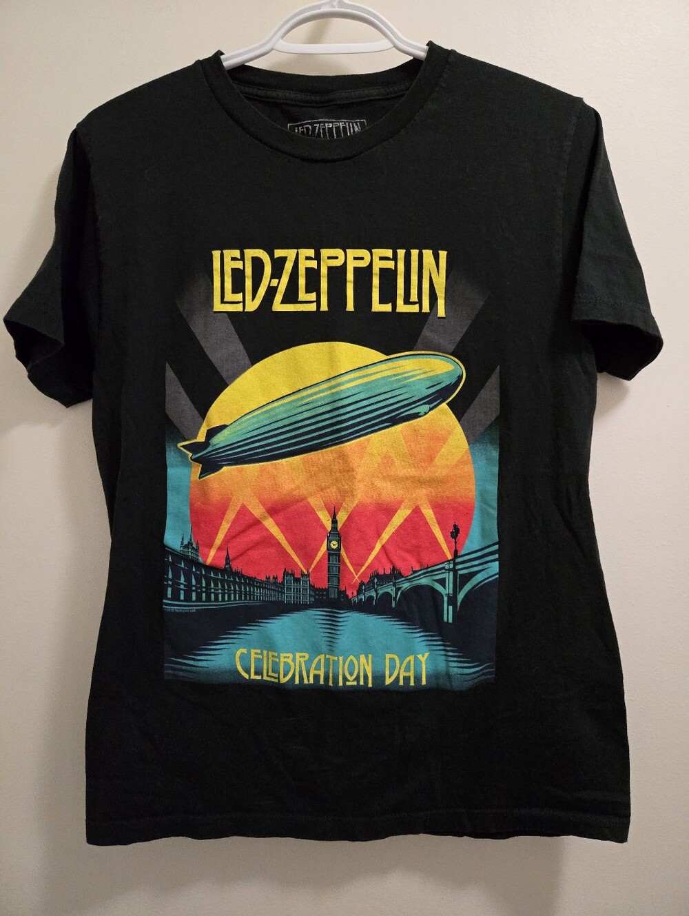 Mens Led Zeppelin Celebration Day Band TShirt